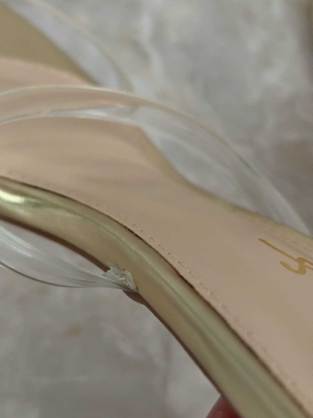 Lulu's Savina Gold Mules - Picture 7 of 14